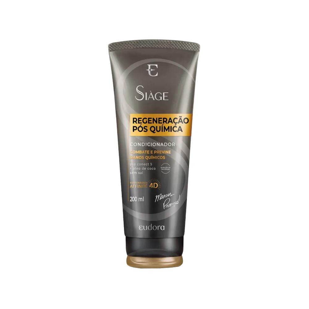 Kit Eudora Siáge Regeneração Pós Química4D - Shampoo e Condicionador e Máscara - 3