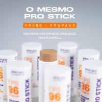 Pink Cheeks Pro Stick Prot Sol Fac com Cor FPS 96 PRO10 14g - 7