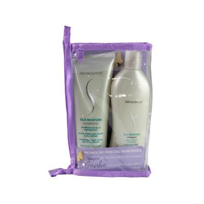 Kit Senscience Silk Moisture com Nécessaire - Shampoo e Condicionador