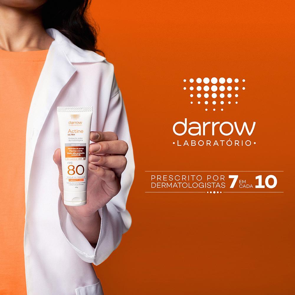 Darrow Actine Ultra Cor Universal FPS80 Protetor Solar Facial 40g - 10