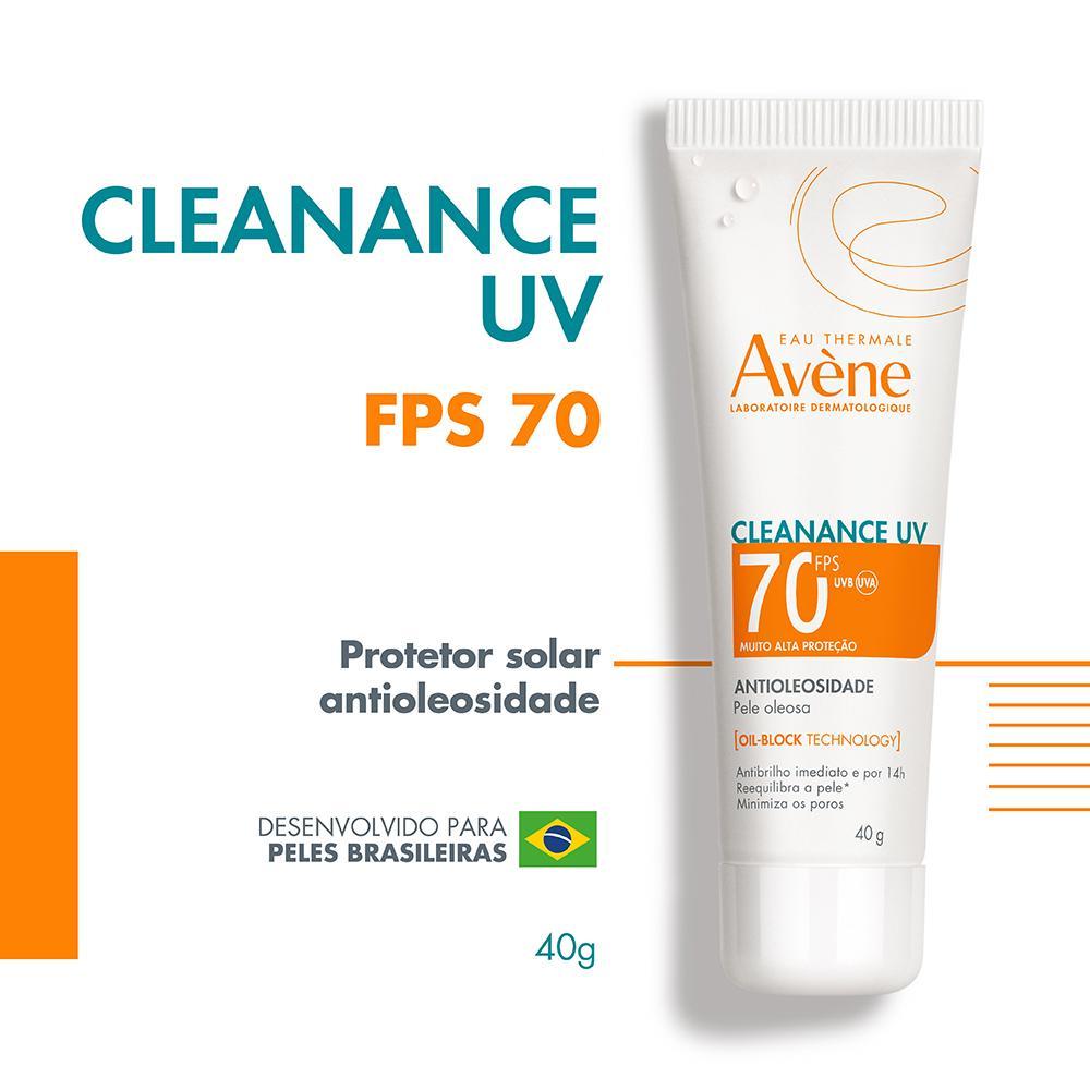 Avène Cleanance UV FPS70 Protetor Solar Facial Antioleosidade 40g - 2