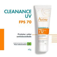 Avène Cleanance UV FPS70 Protetor Solar Facial Antioleosidade 40g - 2