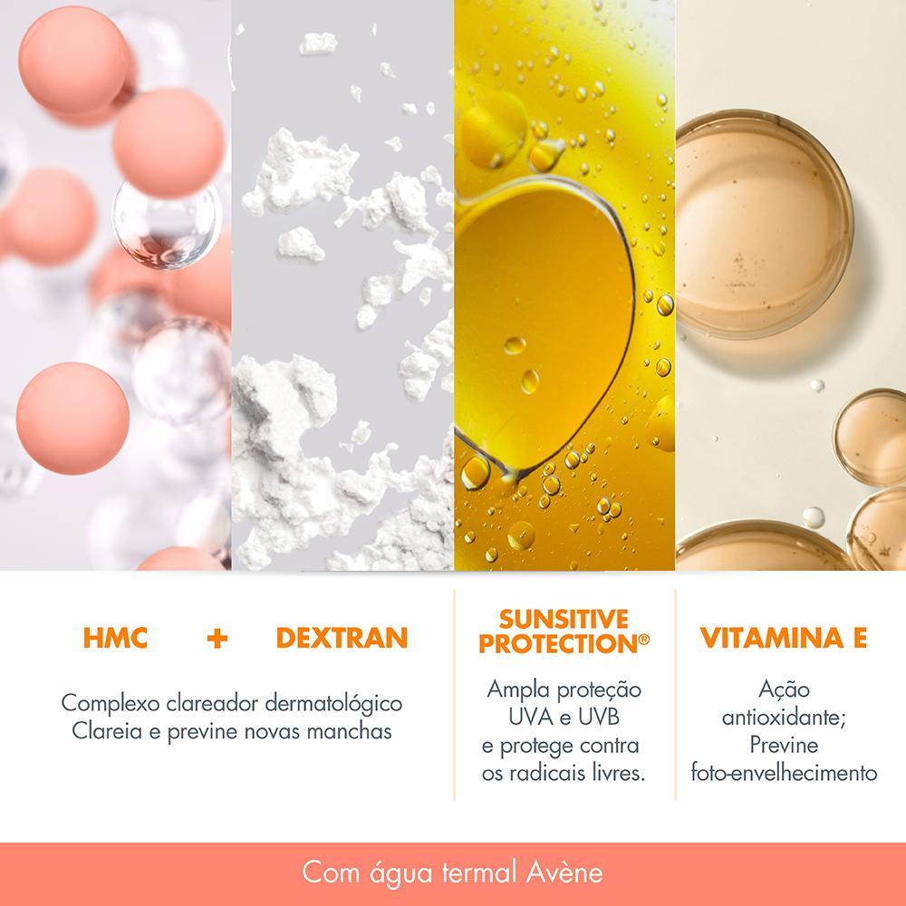 Avène Eau Thermale Mat Perfect FPS70 Clara Protetor Solar Facial Clareador 40g - 7
