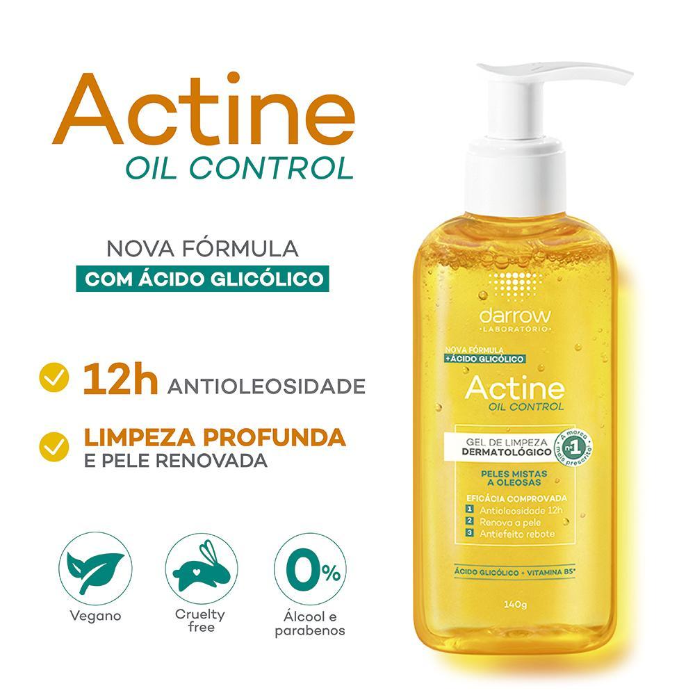 Darrow Actine Oil Control Gel de Limpeza Facial 240g - 4
