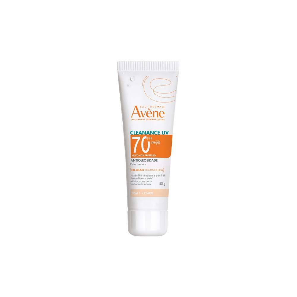 Avène Cleanance UV Protetor Solar Facial FPS70 Tom 1 Claro 40g - 1