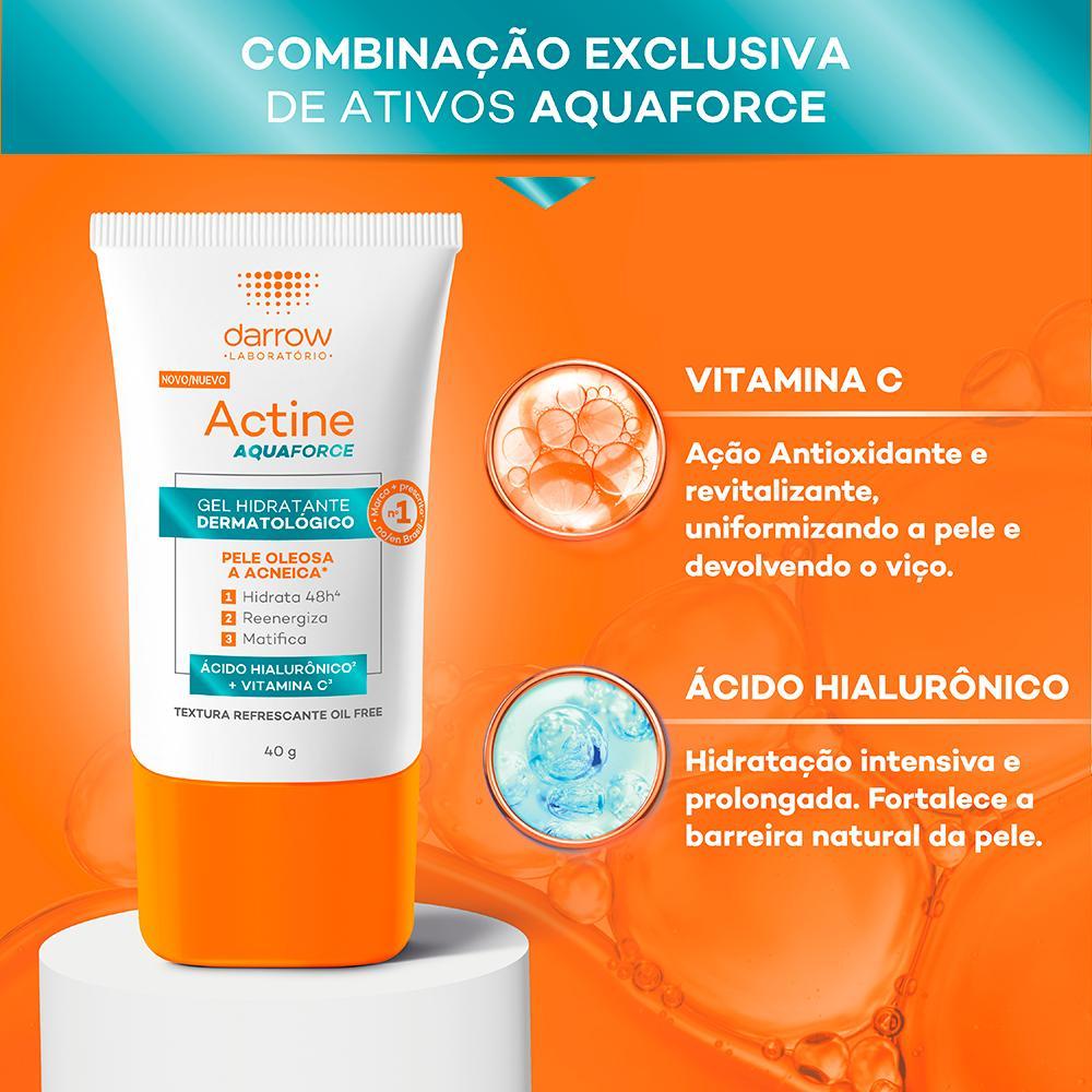 Darrow Actine Aquaforce Gel Hidratante Facial 40g - 5