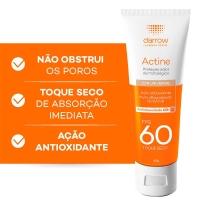 Darrow Actine Protetor Solar Facial FPS60 Cor Universal 40g