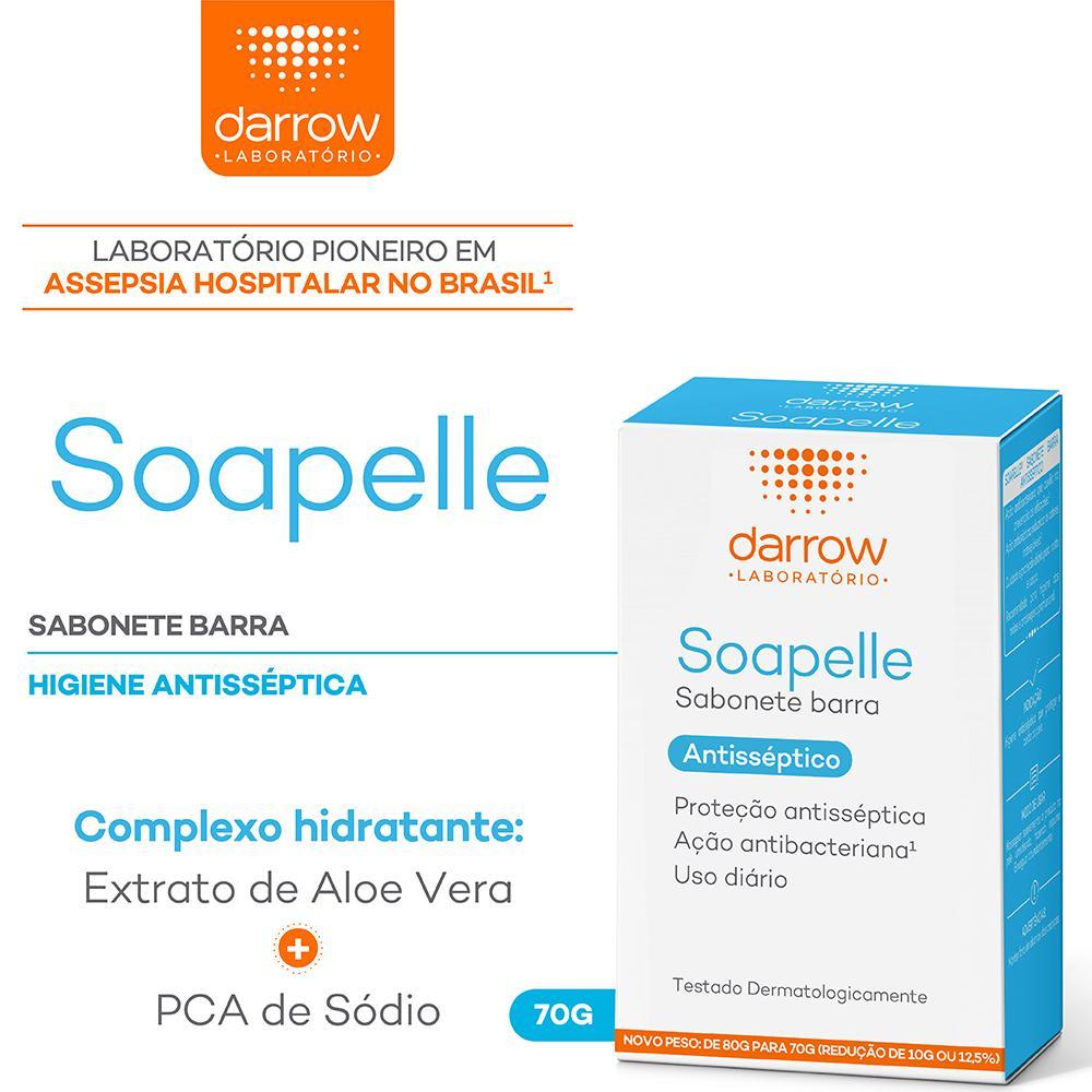 Darrow Soapelle Sabonete em Barra Antisséptico 70g - 3