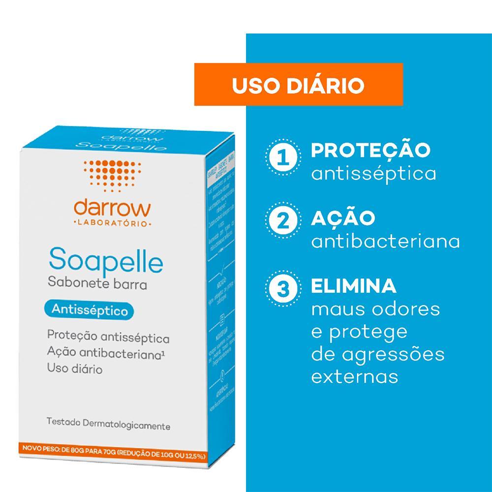 Darrow Soapelle Sabonete em Barra Antisséptico 70g - 4