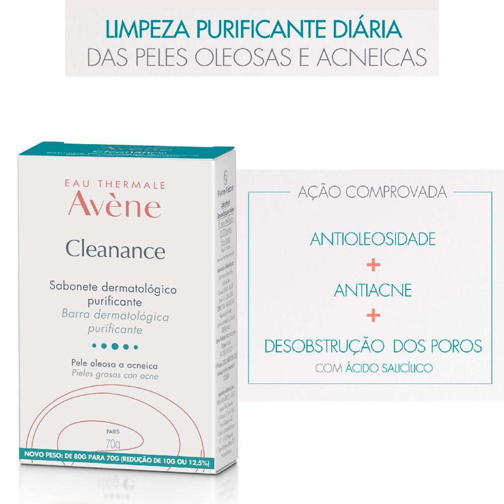 Avène Cleanance Sabonete em Barra Facial 70g - 4