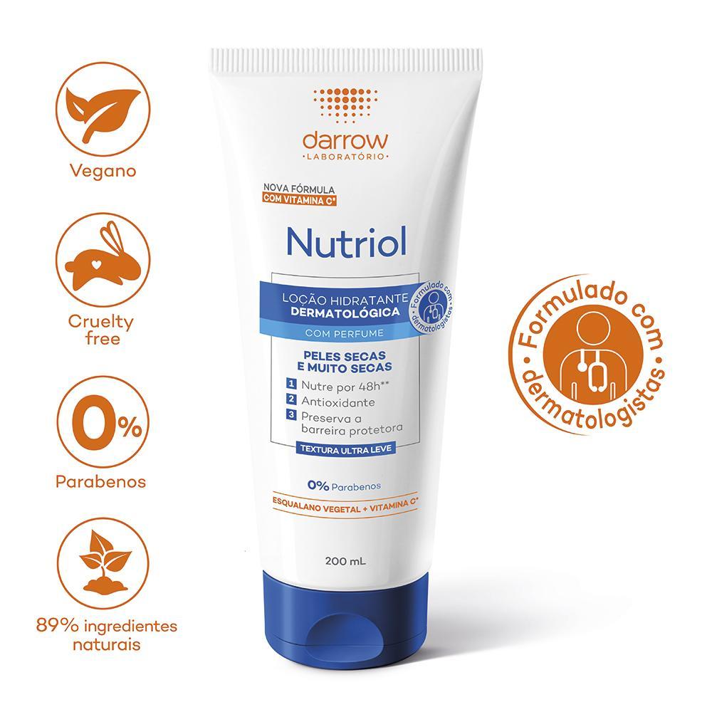 Darrow Nutriol Loção Hidratante Corporal Com Perfume 200ml - 3