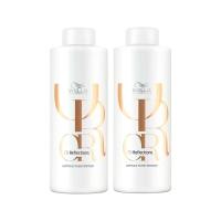 Kit Wella Professionals Shampoo Oil Reflections 1000ml - 2 Unidades - 1