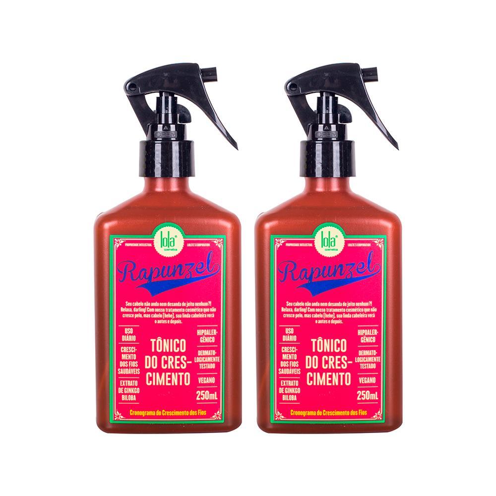 Kit Lola Cosmetics Rapunzel - Tônico Capilar de Crescimento 250 ml - 2 Unidades - 1