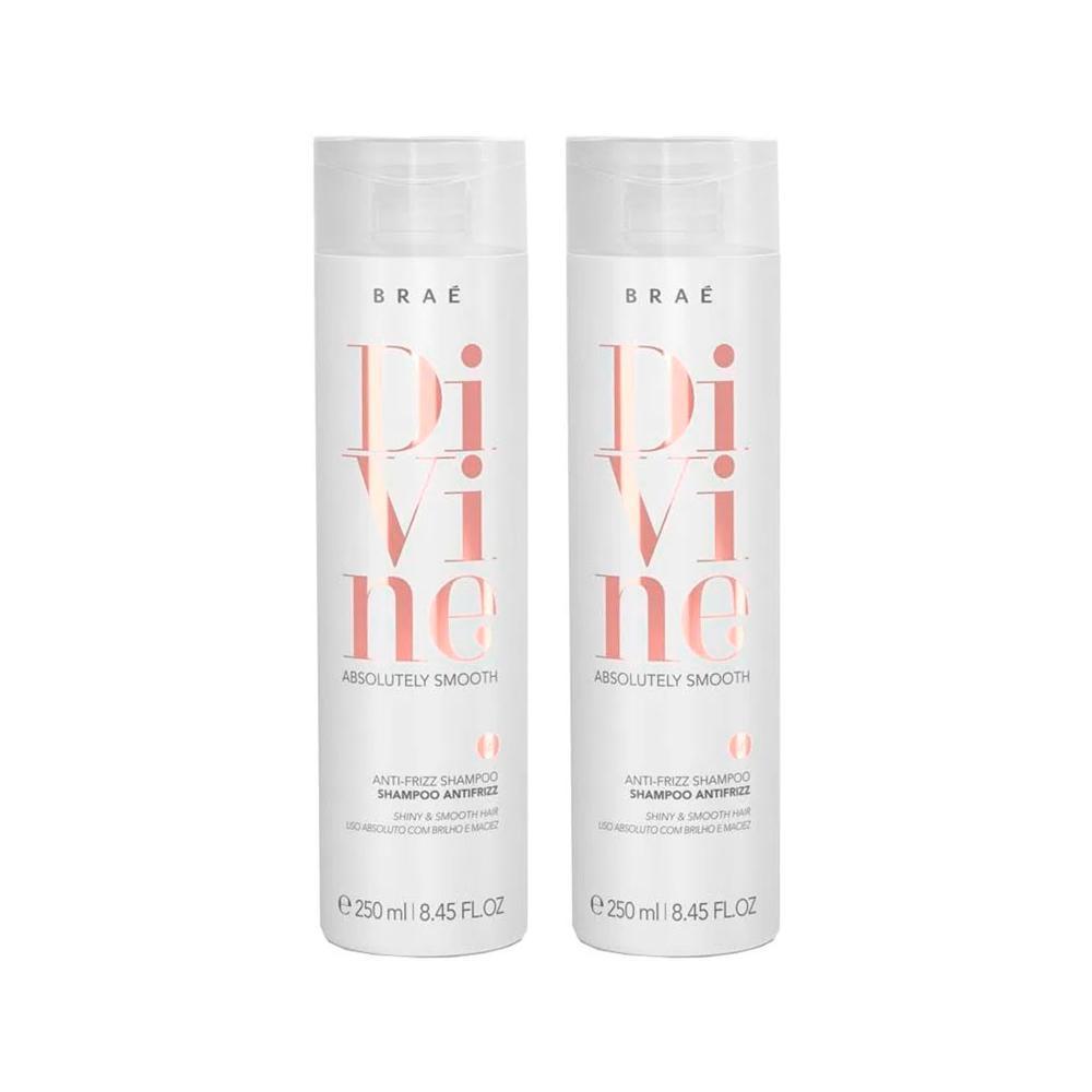 Kit Braé Divine Shampoo 250ml - 2 Unidades - 1