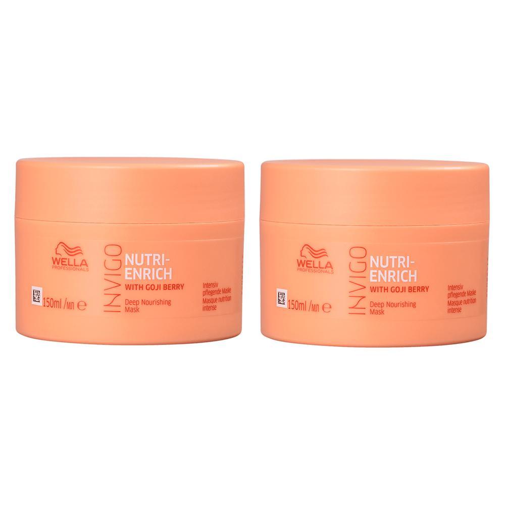 Kit Wella Professionals Invigo Nutri Enrich Máscara de Nutrição 250ml - 2 Unidades - 1