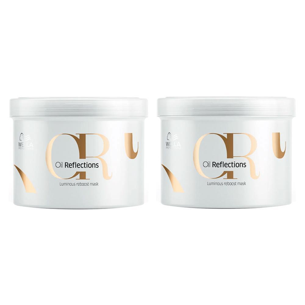 Kit Wella Professionals Oil Reflections Máscara de Brilho 500ml - 2 Unidades - 1