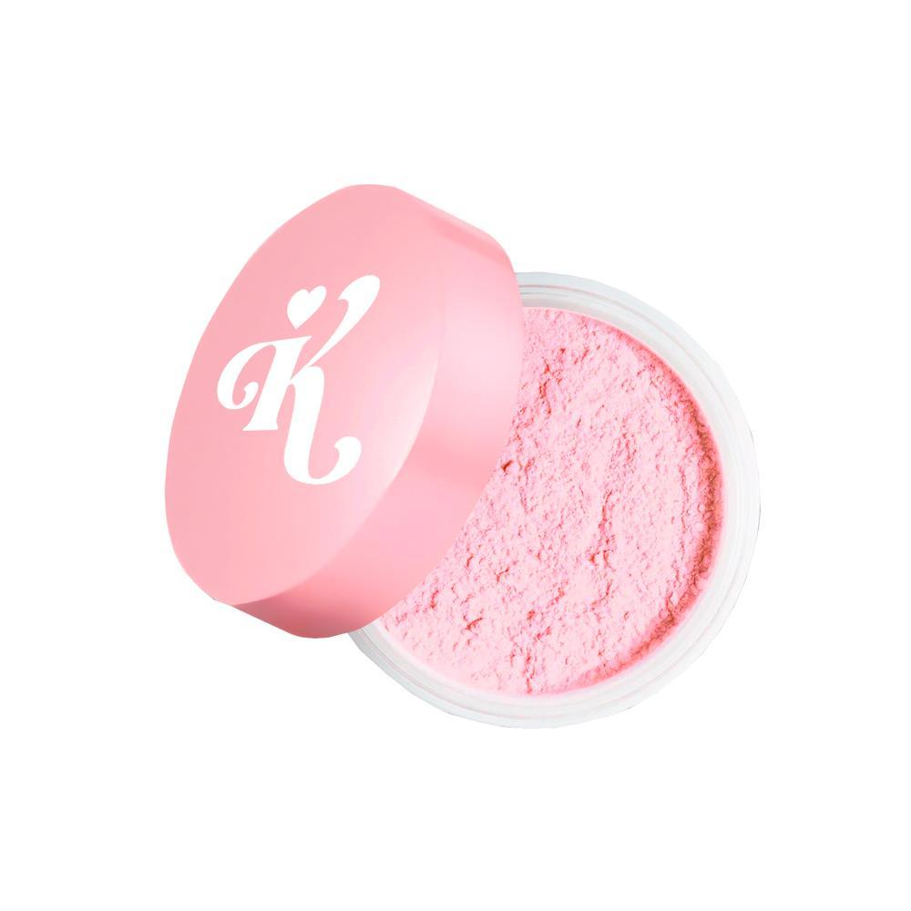 Karen Bachini Beauty Rosa Pink Powder Pó Solto Translúcido Matte 12g - 1