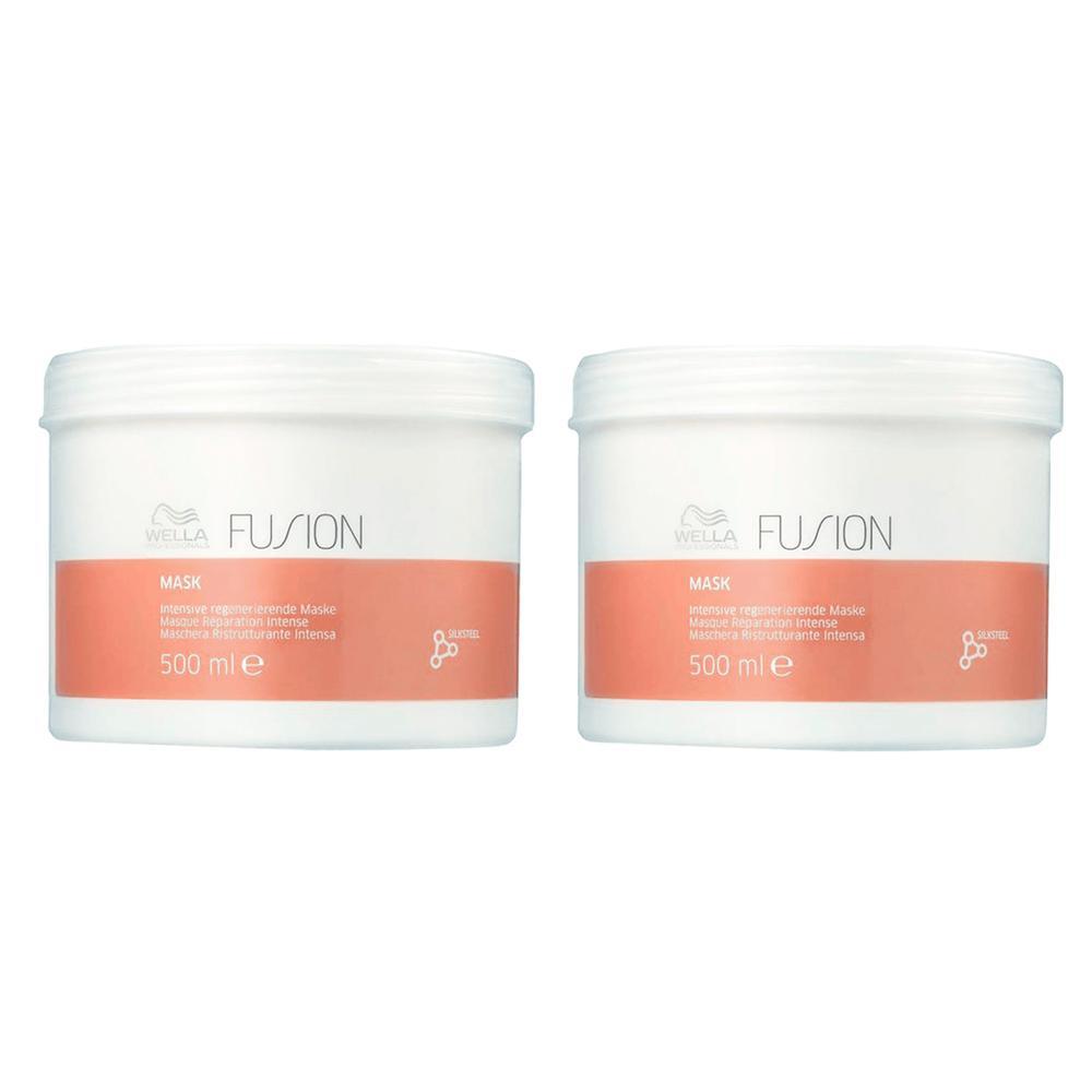 Kit Wella Professionals Fusion Máscara de Reparação 500ml - 2 Unidades - 1