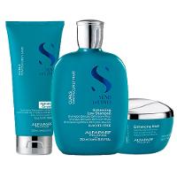 Kit Alfaparf Milano Professional Semi Di Lino Curls - Shampoo e Condicionador e Máscara de Definição - 1