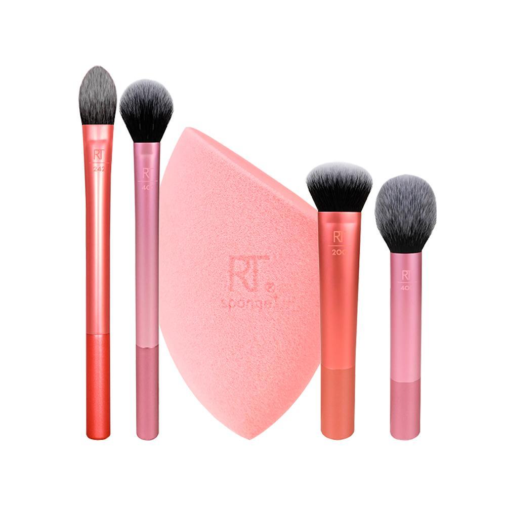 Kit Pincéis Para Preparação De Pele Real Techniques - 5 Produtos - 1