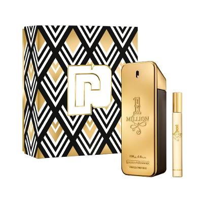 Kit Paco Rabanne 1 Million EDT Perfume Masculino 200ml e Miniatura 10ml