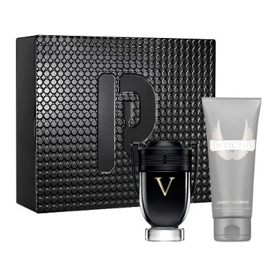 Kit Paco Rabanne Invictus Victory EDP Perfume Masculino 100ml e Shampoo 100ml