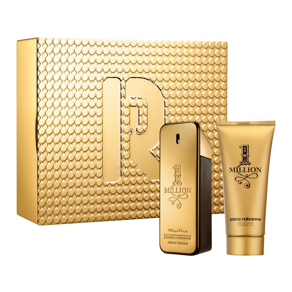 Kit Paco Rabanne 1 Million EDT Perfume Masculino 100ml e Gel De Banho 100ml - 1
