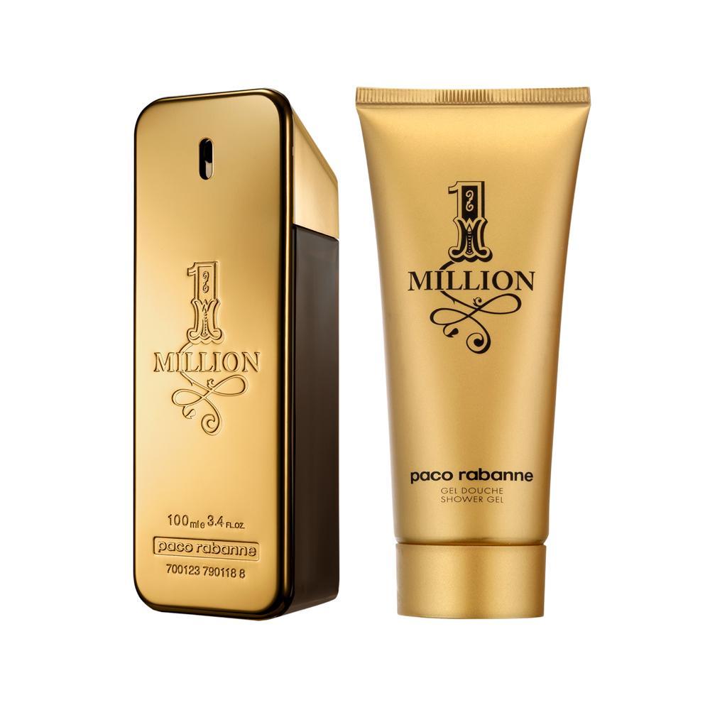 Kit Paco Rabanne 1 Million EDT Perfume Masculino 100ml e Gel De Banho 100ml - 2
