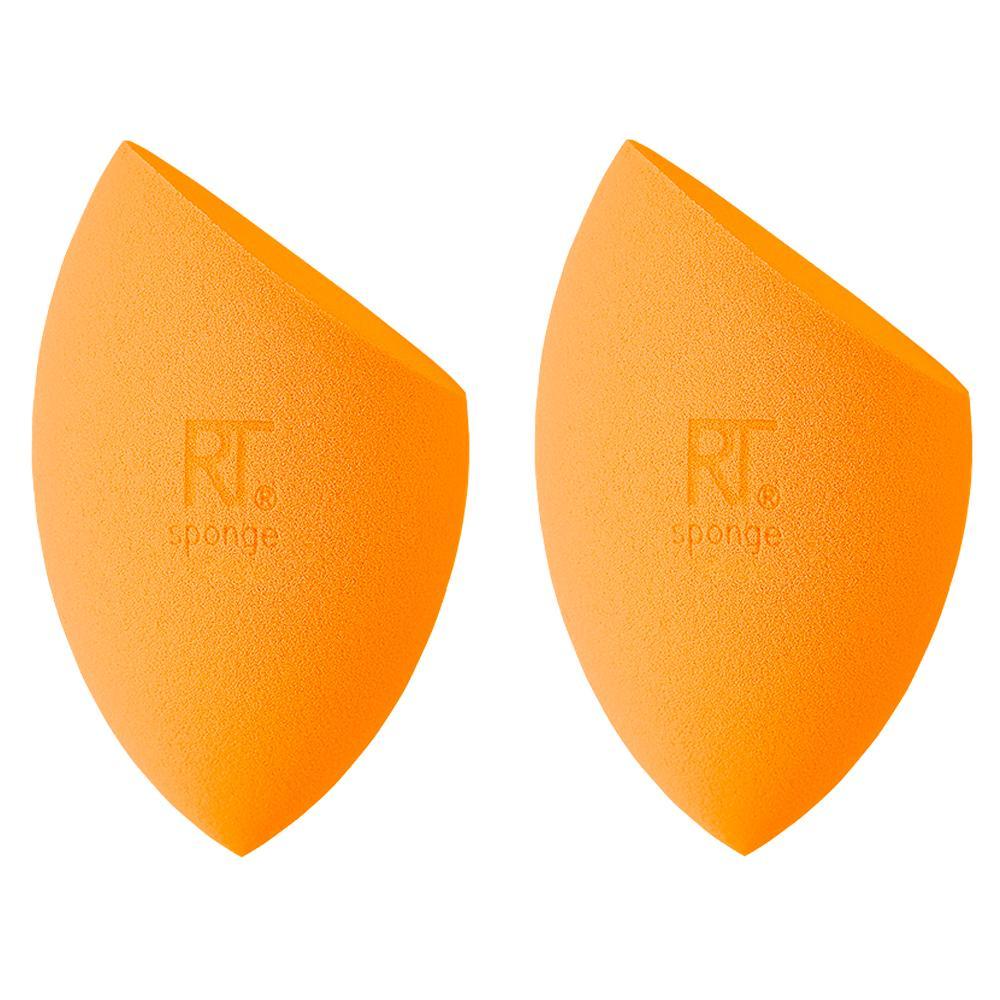 Kit Esponjas De Maquiagem Real Technques -  2 Esponjas De Maquiagem Real Techniques Miracle Complexion Laranja - 1