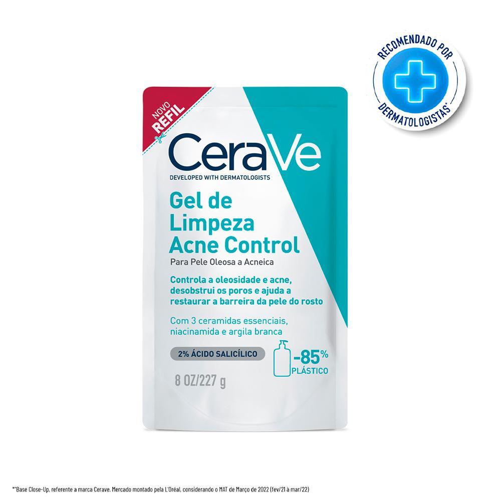 Cerave Acne Control Gel Facial de Limpeza 227g Refil - 3