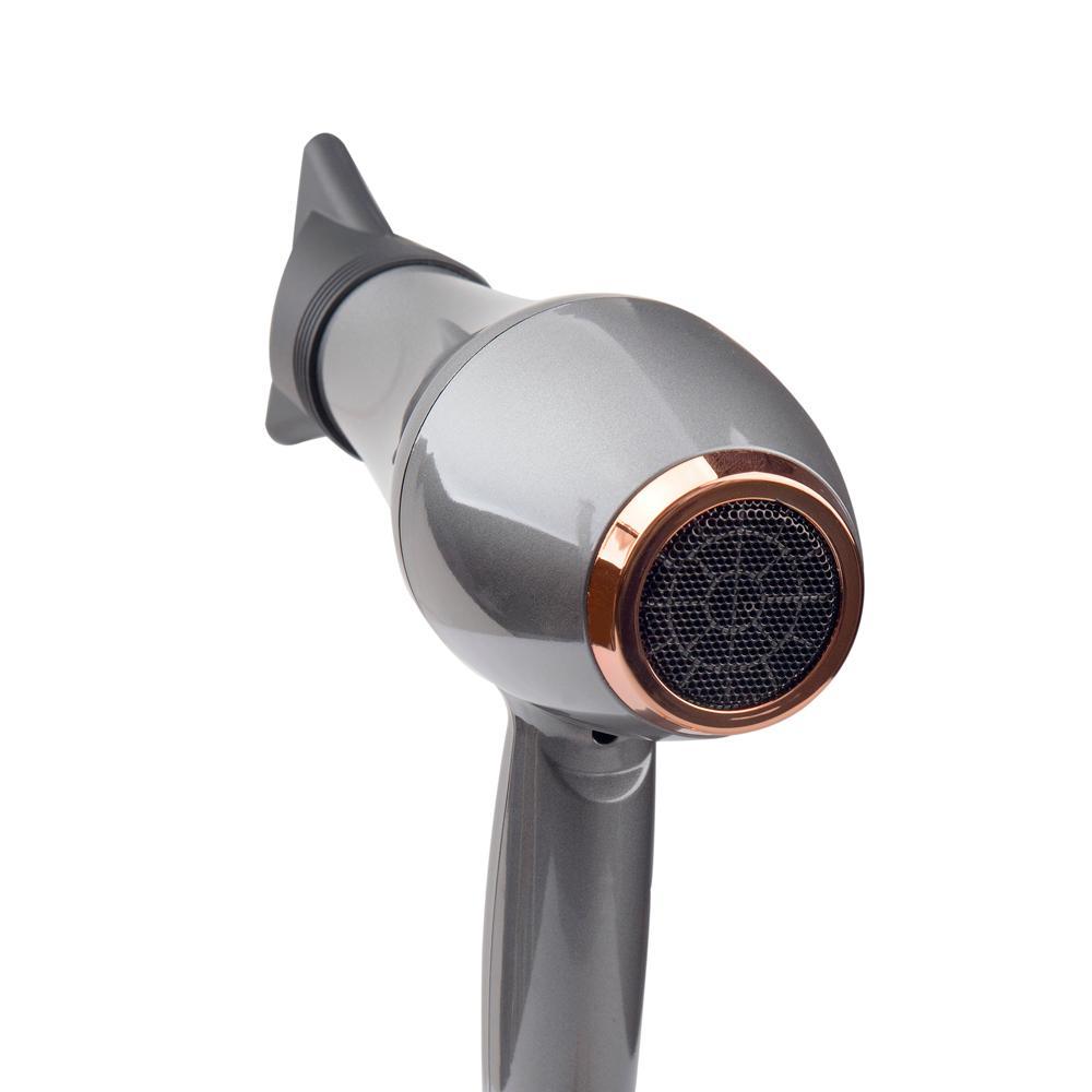 MQ Profissional Pro Digital Secador de Cabelo 2600W com 2 Velocidades Cinza 220V - 3