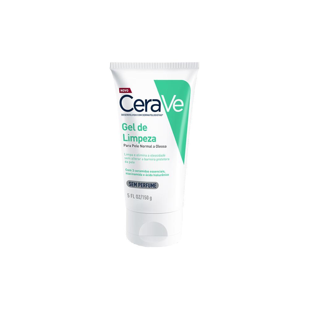Kit Cerave - Gel Facial De Limpeza 150g + Loção Hidratante Corporal 200ml - 3