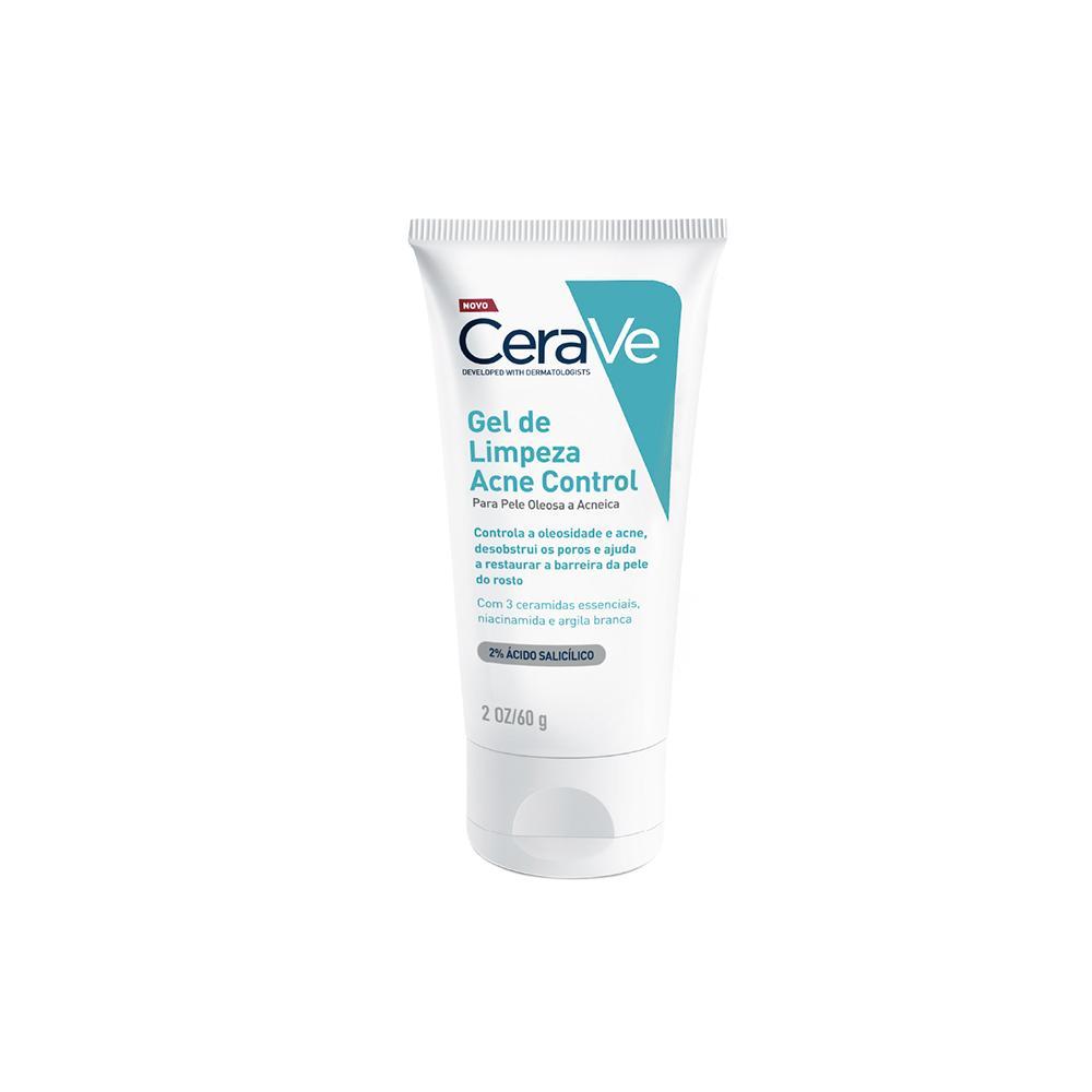 Kit Cerave - Acne Control Gel de Limpeza Facial 60g + Loção Hidratante Facial 52g - 2