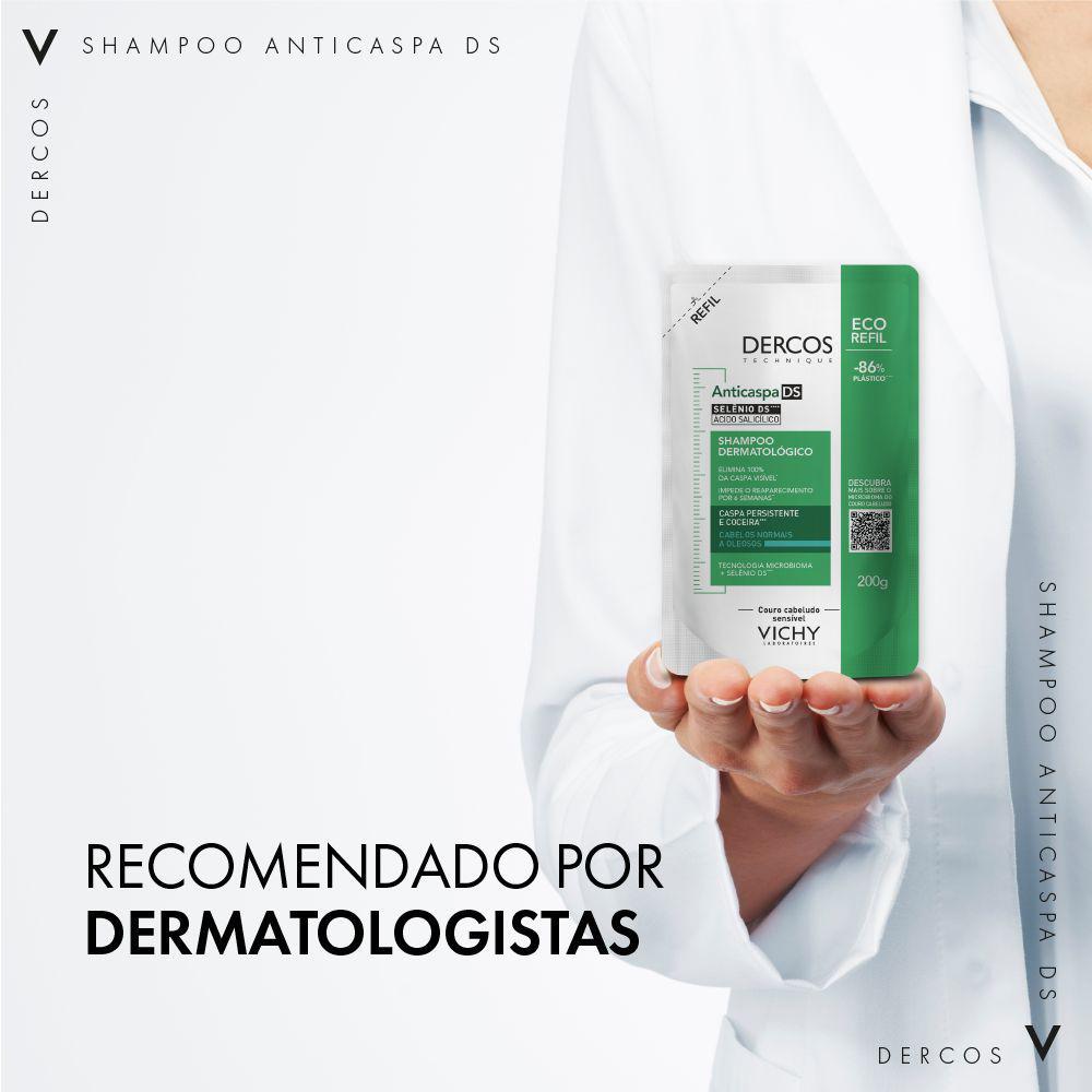 Vichy Dercos Anticaspa Oily Shampoo Refil 200g - 9