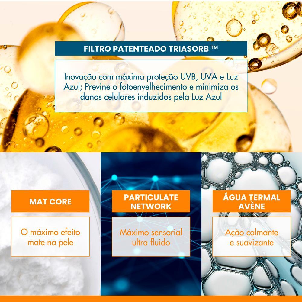 Avène Mat Perfect Tri-Defense Ultra Fluido Protetor Solar Facial sem Cor FPS 50 40g - 4