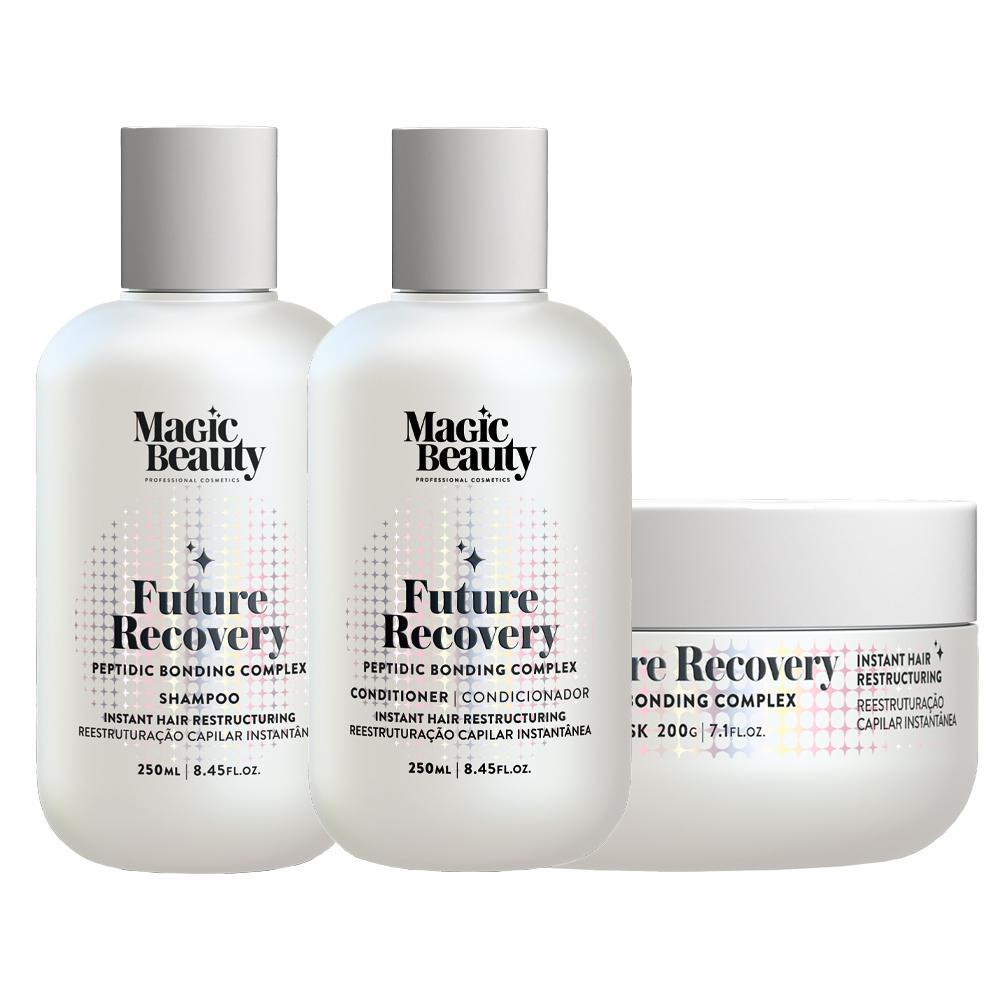 Kit Magic Beauty Future Recovery - Shampoo 250ml + Condicionador 250ml + Máscara 200g - 1