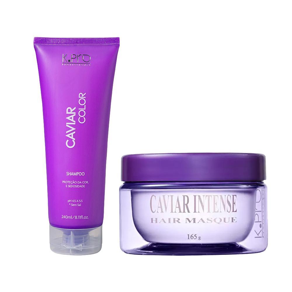 Kit K-Pro Profissional Caviar - Shampoo 240ml+ Máscara 165g - 1