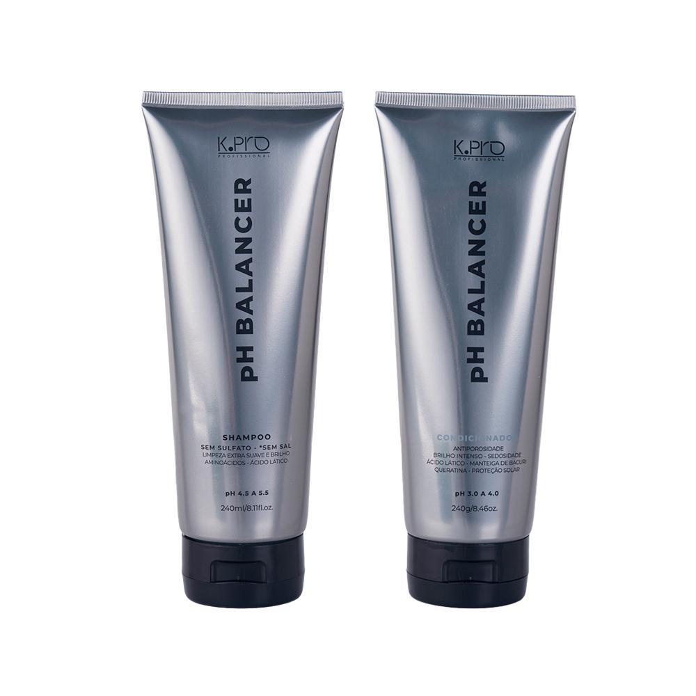 Kit K-Pro Profissional Ph Balancer - Shampoo 240ml + Condicionador 240g - 1