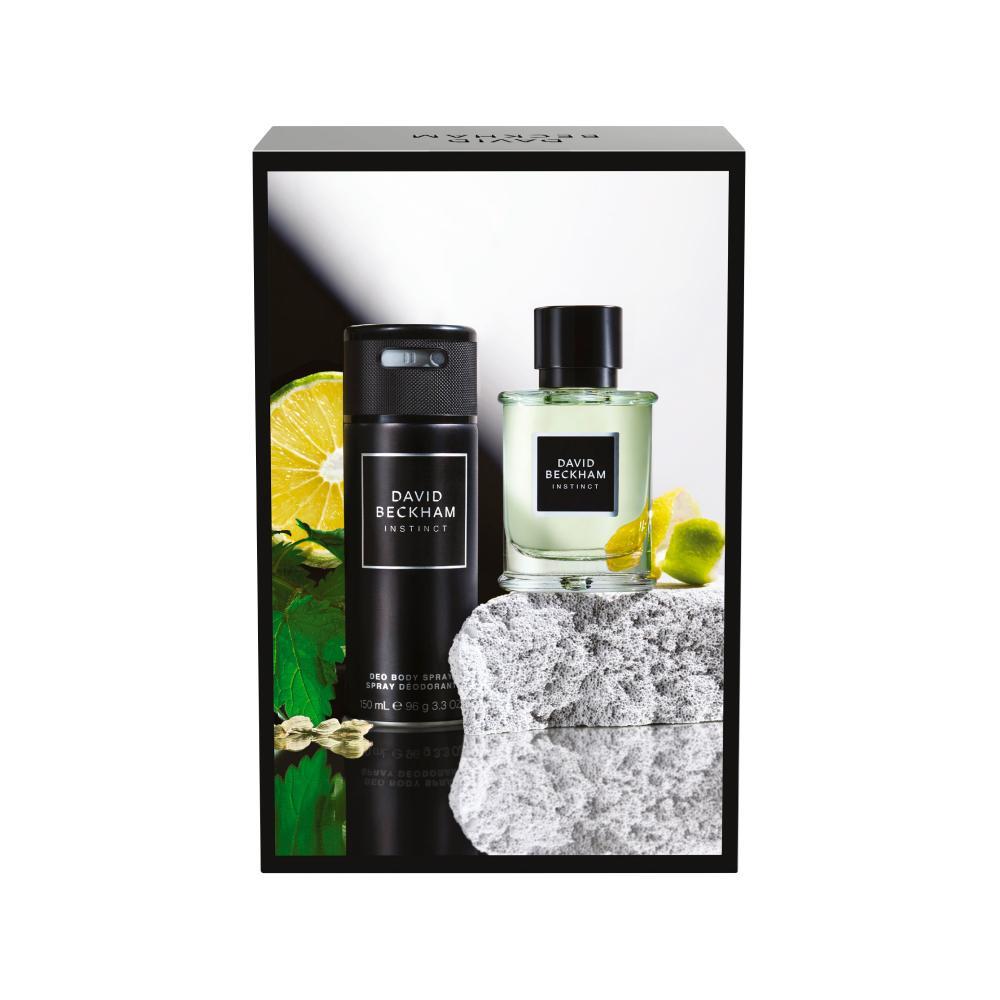 Kit David Beckham Instinct EDT Perfume Masculino 50ml + Instinct Body Spray 150ml - 3