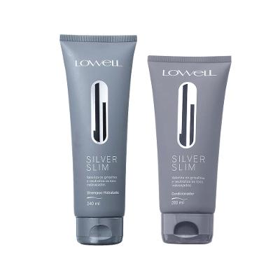 Kit Lowell Silver Slim - Shampoo 240ml + Condicionador 200ml