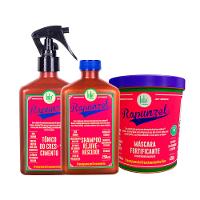 Kit Lola From Rio Rapunzel - Shampoo 250ml + Tônico 250ml + Máscara 450g - 1