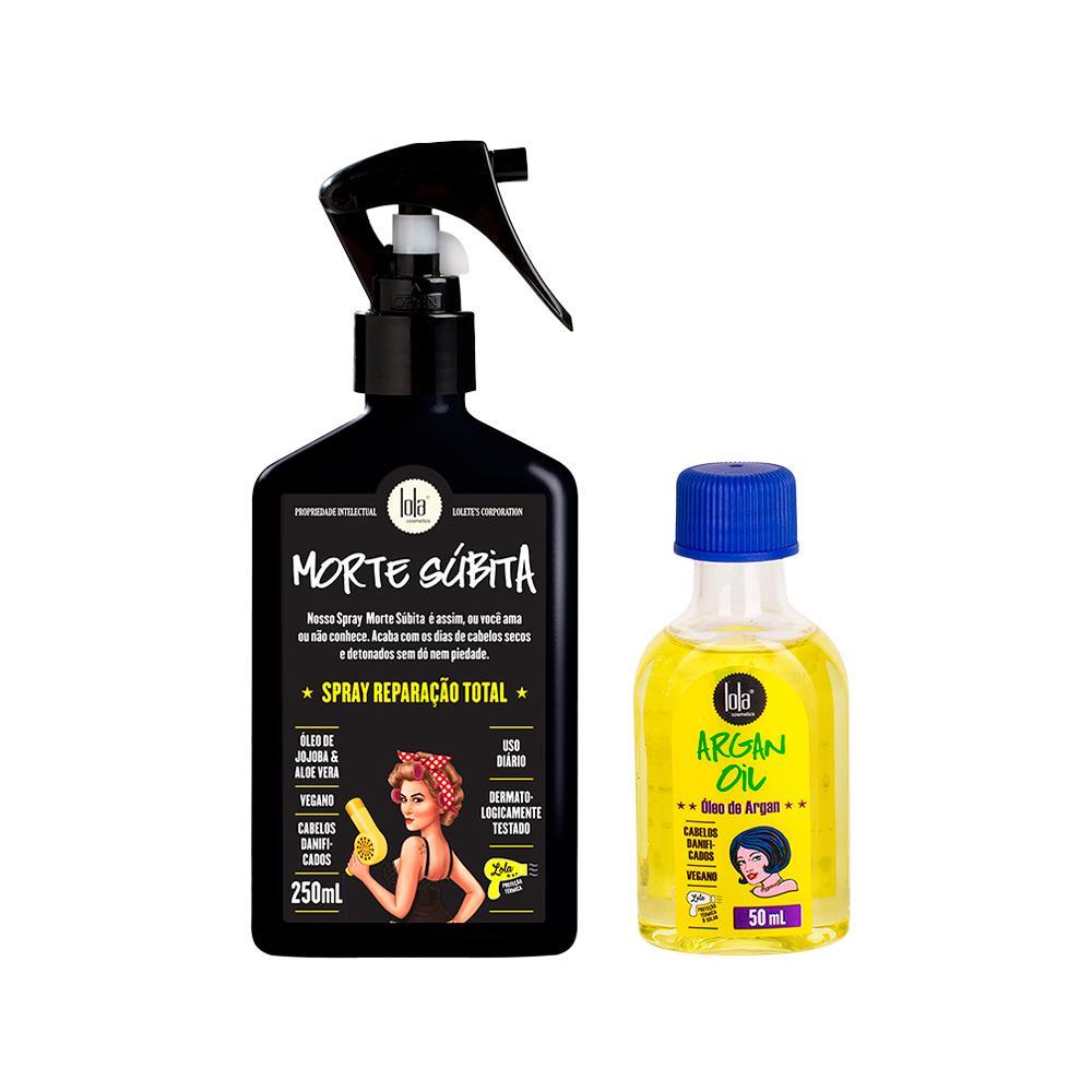 Kit Lola From Rio - Leave-In Argan Oil 50ml + Leave-In Morte Súbita 250ml - 1