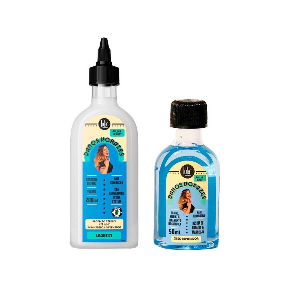 Kit Lola From Rio Danos Vorazes - Óleo 50ml + Leave-In 200ml - 1