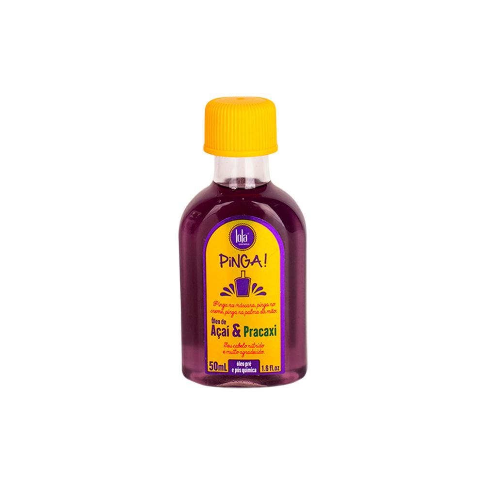 Kit Lola From Rio - Óleo Pinga! Cenoura & Oliva 50ml + Óleo Pinga! Açai & Pracaxi 50ml - 3