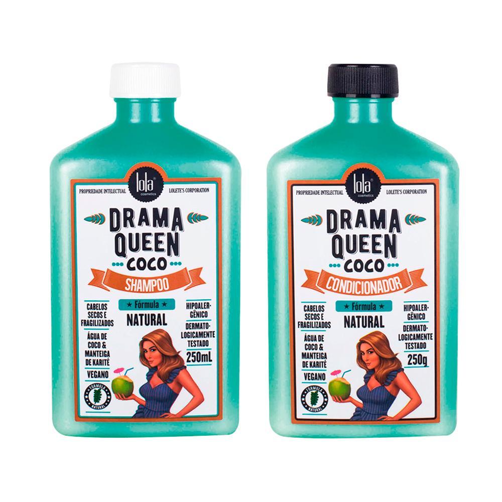 Kit Lola From Rio Drama Queen Coco - Shampoo 250ml + Condicionador 250ml - 1