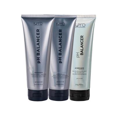 Kit K-Pro Profissional Ph Balancer - Shampoo 240ml + Condicionador 240g + Acidificante 230g