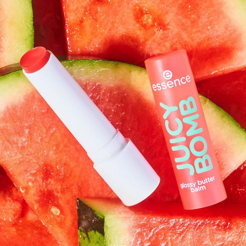 Essence Juicy Bomb Glossy Butter Balm Labial 01 One In A Melon 2,5g - 6