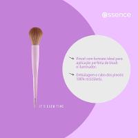Essence 01 It'S Glow Time Pincel para Blush e Iluminador Roxo - 5