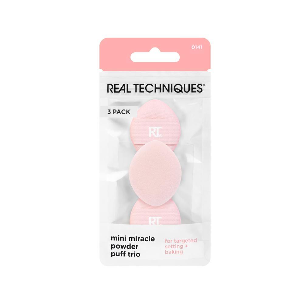 Kit Real Techniques Com 3 Esponjas Para Pó 5G - 1