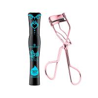 Kit Essence Máscara para Cílios Preta Lash Princess Waterproof + Modelador de Cílios All The Way Up - 1